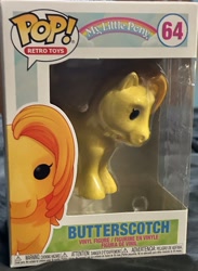 Size: 2100x2863 | Tagged: safe, butterscotch (g1), earth pony, pony, g1, female, funko pop!, high res, mare, photo, photography, retro