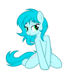 Size: 3330x3654 | Tagged: safe, artist:equestria secret guard, oc, oc only, oc:suxuan, oc:素萱, earth pony, pony, bedroom eyes, belly button, collarbone, earth pony oc, female, high res, kneeling, looking at you, mare, sexy, shoulder, simple background, smiling, smiling at you, smirk, solo, transparent background