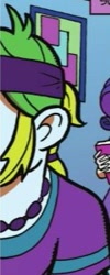 Size: 123x306 | Tagged: safe, idw, kaleidodelic, rarity, human, equestria girls, g4, my little pony annual 2013, cropped, hidden face, male, not captain planet