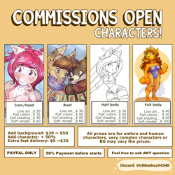 Size: 2000x2000 | Tagged: safe, artist:pinkskycandy, oc, human, pony, anthro, equestria girls, g4, advertisement, commission info, high res, price sheet