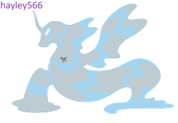 Size: 2448x1691 | Tagged: safe, artist:hayley566, pony of shadows, stygian, pony, unicorn, g4, simple background, transparent background, water