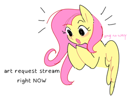 Size: 2254x1769 | Tagged: safe, artist:syrupyyy, fluttershy, pegasus, pony, g4, blush sticker, blushing, bust, cute, emanata, female, hooves, looking down, mare, omg, open mouth, shyabetes, simple background, solo, text, white background