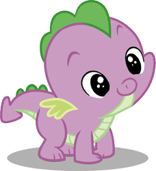 Size: 656x718 | Tagged: safe, artist:thelastgherkin, spike, g4, baby, baby spike, cute, male, simple background, spikabetes, transparent background, younger