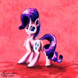 Size: 8000x8000 | Tagged: safe, artist:hyper dash, rarity, pony, unicorn, g4, abstract background, absurd file size, absurd resolution, big hair, butt, chest fluff, female, looking at you, looking back, looking back at you, mare, plot, solo, standing