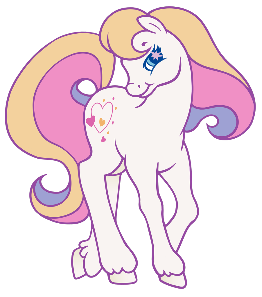 3240904 safe, artistwtfponytime, light heart, earth pony, pony, g2, pose, simple background