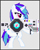 Size: 437x542 | Tagged: safe, dj pon-3, vinyl scratch, fighting is magic, fighting is magic aurora, g4, alpha channel, checkered background, dubstep gun, pixel art, recolor, solo, sprite