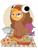 Size: 3508x4633 | Tagged: safe, artist:honeydew_stars, scootaloo, pegasus, pony, g4, blanket, clothes, commission, costume, cute, cutealoo, food, gravy, grumpy, holiday, pie, scootachicken, scootaloo is not amused, scootaturkey, solo, thanksgiving, turkey costume, unamused, ych result