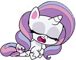 Size: 368x292 | Tagged: safe, edit, edited screencap, editor:pascalmulokozi2, screencap, potion nova, pony, unicorn, all that jitters, g4.5, my little pony: pony life, background removed, eyes closed, female, mare, not a vector, open mouth, simple background, sleeping, snoring, solo, transparent background