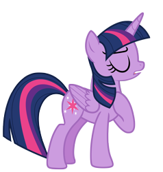 Size: 6536x6857 | Tagged: safe, artist:estories, twilight sparkle, alicorn, pony, g4, absurd resolution, simple background, solo, transparent background, twilight sparkle (alicorn), vector