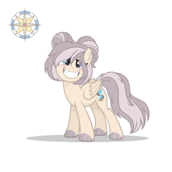 Size: 2500x2500 | Tagged: safe, artist:r4hucksake, oc, oc only, oc:sandy trails, pegasus, pony, female, high res, mare, simple background, solo, transparent background