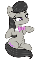 Size: 471x742 | Tagged: artist needed, safe, octavia melody, earth pony, pony, g4, belly, bowtie, female, hungry, looking at belly, looking down, mare, simple background, solo, starvation, starving, stomach growl, stomach noise, transparent background