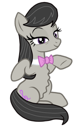 Size: 471x742 | Tagged: artist needed, safe, octavia melody, earth pony, pony, g4, belly, bowtie, female, hungry, looking at you, mare, simple background, solo, starvation, starving, stomach growl, stomach noise, transparent background