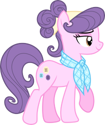 Size: 3000x3566 | Tagged: safe, artist:cloudy glow, suri polomare, earth pony, pony, g4, rarity takes manehattan, .ai available, female, high res, mare, simple background, solo, transparent background, vector