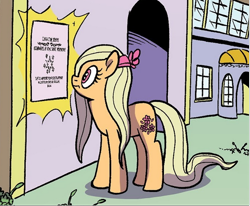 Size: 604x498 | Tagged: safe, artist:pencils, idw, earth pony, pony, g4, season 10, spoiler:comic, spoiler:comic95, background pony, female, mare, unnamed character, unnamed pony, written equestrian