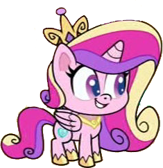 Size: 235x242 | Tagged: safe, edit, edited screencap, editor:pascalmulokozi2, screencap, princess cadance, alicorn, pony, g4, g4.5, my little pony: pony life, what goes updo, background removed, female, mare, not a vector, simple background, solo, transparent background