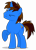 Size: 2861x3930 | Tagged: safe, artist:creedyboy124, oc, oc only, oc:andrew, pony, unicorn, g4, high res, looking at you, one eye closed, simple background, smiling, solo, transparent background, vector, wink, winking at you