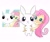 Size: 2048x1724 | Tagged: safe, artist:xxk1ttyl1tterxx, screencap, angel bunny, fluttershy, human, rabbit, equestria girls, g4, animal, bust, looking at you, screencap reference, simple background, solo, white background