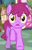 Size: 305x480 | Tagged: safe, screencap, berry punch, berryshine, earth pony, pony, bloom & gloom, g4, my little pony: friendship is magic, season 5, cropped, female, frown, galloping, golden eyes, mare, open mouth, running, solo focus, wrong eye color