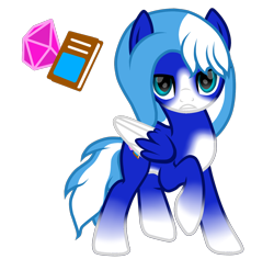 Size: 1800x1700 | Tagged: safe, artist:naoto yazarän, oc, oc only, oc:moonlight usagi, pegasus, pony, cutie mark, parent:crystal yazarän, parent:luna star, reference sheet, simple background, solo, transparent background, wings