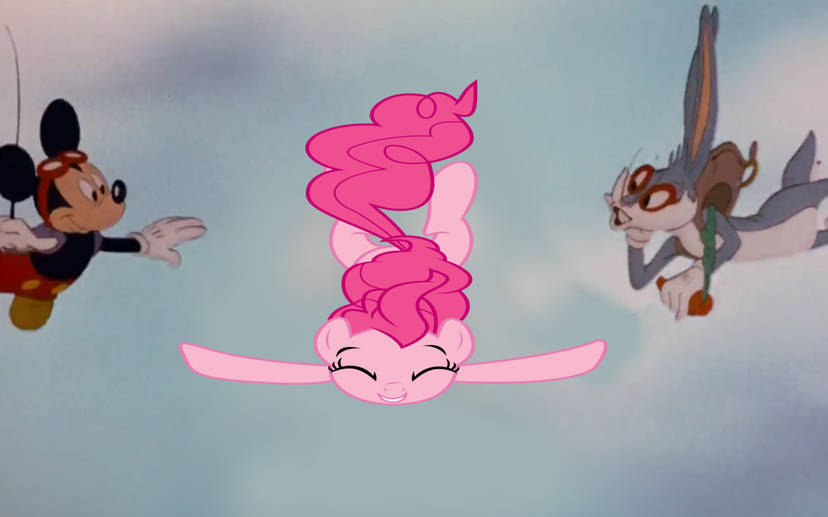 #3244196 - safe, artist:disneyponyfan, pinkie pie, earth pony, pony, g4 ...