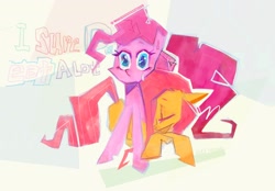 Size: 2360x1640 | Tagged: safe, artist:meowmeows, fluttershy, pinkie pie, earth pony, pegasus, pony, g4, duo, female, mare