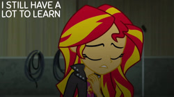 Size: 1920x1078 | Tagged: safe, edit, edited screencap, editor:quoterific, screencap, sunset shimmer, equestria girls, g4, my little pony equestria girls: rainbow rocks, solo