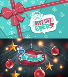 Size: 1000x1126 | Tagged: safe, screencap, equestria girls, equestria girls specials, g4, my little pony best gift ever, my little pony equestria girls: better together, my little pony equestria girls: holidays unwrapped, 2018, 2019, christmas, christmas special, holiday, no pony, title card