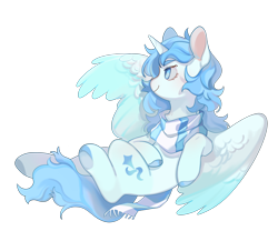 Size: 6000x5000 | Tagged: artist needed, safe, oc, oc only, oc:冰雪孤星, alicorn, pony, alicorn oc, clothes, horn, scarf, simple background, solo, striped scarf, transparent background, wings