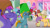 Size: 3072x1727 | Tagged: safe, screencap, alpine aspen, bubbles (g5), dapple, feather clips, fifi (g5), flare (g5), glory (g5), leaf pony, luminous dazzle, peach fizz, posey bloom, rocky riff, rufus, seashell (g5), sugarpuff lilac, earth pony, pegasus, pony, unicorn, g5, my little pony: tell your tale, very bad hair day, spoiler:g5, spoiler:my little pony: tell your tale, colt, female, filly, foal, frown, male, mane melody (location), mare, open mouth, pippsqueak trio, pippsqueaks, stallion, unnamed character, wavy mouth