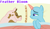 Size: 2858x1673 | Tagged: safe, artist:feather_bloom, pig, pony, g4, base, bed, blanket, female, free to use, mare, ms paint, mud, pillow, sleepy, solo