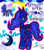 Size: 2358x2682 | Tagged: safe, artist:coffeefueledchainsaw, princess luna, alicorn, pony, g4, female, high res, mare, moon, solo, sticker, traditional art