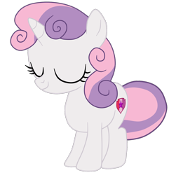 Size: 1500x1557 | Tagged: safe, artist:gmaplay, sweetie belle, pony, unicorn, g4, growing up is hard to do, cute, diasweetes, female, simple background, solo, transparent background