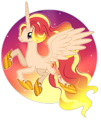 Size: 1373x1651 | Tagged: safe, artist:cindystarlight, oc, oc only, oc:sun ray, alicorn, pony, alicorn oc, concave belly, female, flying, hoof shoes, horn, long horn, long tail, looking up, mare, princess shoes, show accurate, simple background, slender, solo, spread wings, tail, thin, transparent background, wings