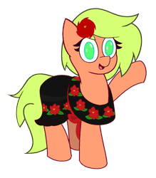 Size: 1212x1383 | Tagged: safe, artist:izzy64, oc, oc only, oc:rocking tune, earth pony, pony, art trade, earth pony oc, simple background, solo, transparent background