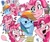 Size: 2048x1712 | Tagged: safe, artist:fluttereinites, pinkie pie, rainbow dash, earth pony, pegasus, pony, g4, balloon, blushing, cake, candle, cross-popping veins, cupcake, emanata, female, food, heart, hug, lesbian, mare, ship:pinkiedash, shipping