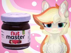 Size: 3720x2790 | Tagged: safe, artist:sodapop sprays, oc, oc only, oc:sodapop sprays, pegasus, pony, chest fluff, ear fluff, freckles, high res, looking at you, meme, nutmaster, solo
