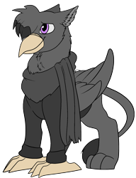 Size: 1658x2160 | Tagged: safe, artist:brainiac, oc, oc only, oc:valiant effort, griffon, male, simple background, solo, transparent background