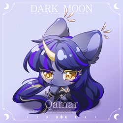 Size: 1000x1000 | Tagged: safe, artist:qamar, oc, oc only, pony, unicorn, cloak, clothes, curved horn, female, horn, mare, solo