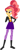 Size: 255x642 | Tagged: safe, artist:sturk-fontaine, oc, oc only, oc:scarlet dawn, human, equestria girls, g4, base used, breasts, choker, cleavage, clothes, geode of empathy, leggings, magical geodes, magical lesbian spawn, offspring, parent:adagio dazzle, parent:sunset shimmer, ponytail, simple background, solo, white background