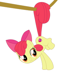 Size: 1900x2066 | Tagged: safe, artist:gmaplay, apple bloom, earth pony, pony, g4, adorabloom, bow, cute, cutie mark, female, filly, foal, hair bow, mare, simple background, solo, the cmc's cutie marks, transparent background, vector