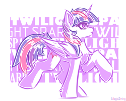 Size: 2500x2000 | Tagged: safe, artist:adagiostring, twilight sparkle, alicorn, pony, g4, cute, digital art, female, high res, looking forward, mare, minimalist, simple background, solo, twilight sparkle (alicorn), walking, wallpaper, white background