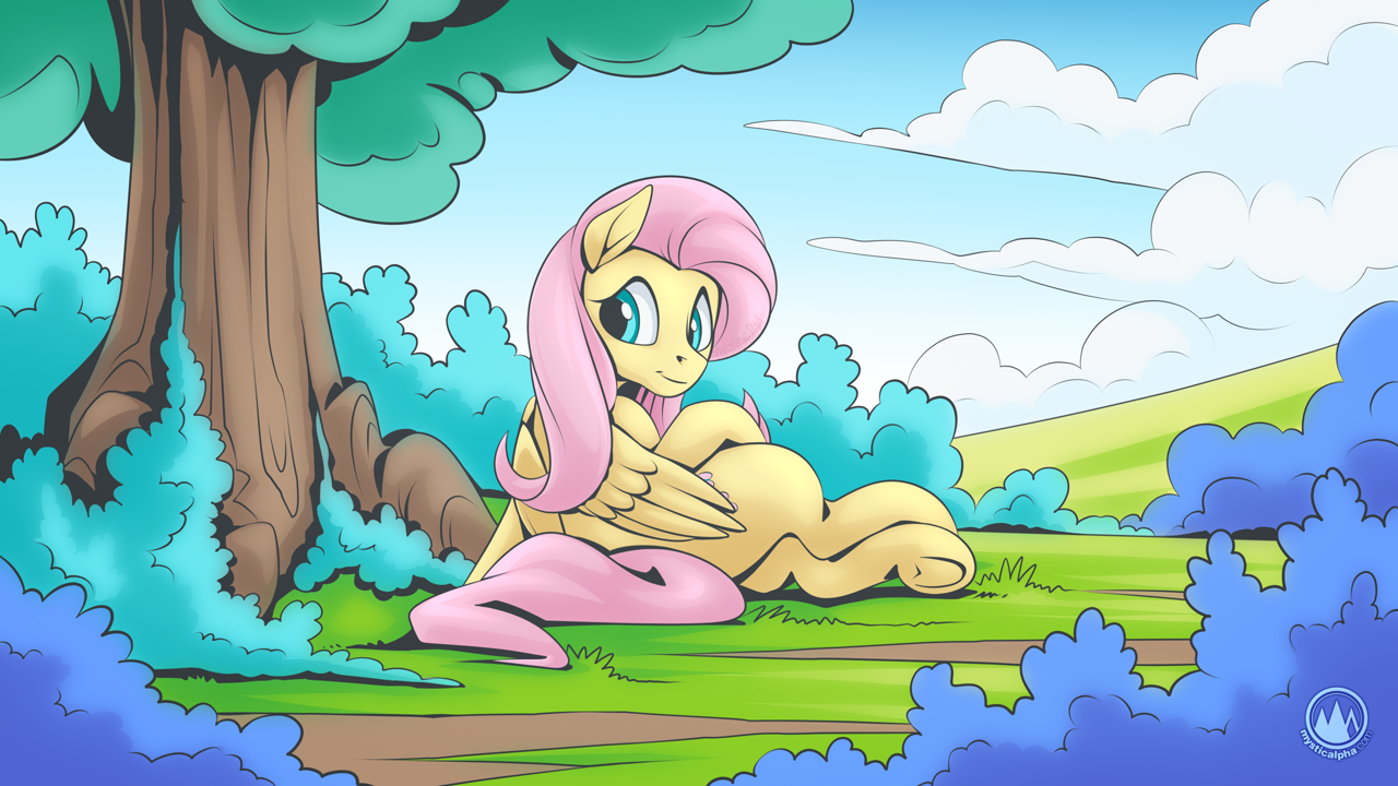 3246303 Safe Artist Mysticalpha Fluttershy Pegasus Pony G4