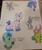 Size: 640x760 | Tagged: safe, artist:mintwhistle, allura, leaf (g5), thunder flap, twitch (g5), violet frost, aq bars, auroricorn, big cat, dragon, leopard, pegasus, pony, rabbit, snow leopard, unicorn, g1, g5, my little pony: make your mark, my little pony: make your mark chapter 6, roots of all evil, secrets of starlight, spoiler:g5, spoiler:my little pony: make your mark, spoiler:my little pony: make your mark chapter 6, spoiler:mymc06e02, spoiler:mymc06e04, alternate hairstyle, animal, antagonist, bandana, blaze (coat marking), bow, bucktooth, bust, coat markings, colored horn, dialogue, ear piercing, evil laugh, facial markings, fangs, female, frown, full body, g5 to g1, generation leap, horn, horns, implied cutie mark, implied cutie mark theft, jewelry, jumping, laughing, looking at each other, looking at someone, looking back, looking down, male, mare, missing accessory, multicolored horn, necklace, open mouth, open smile, piercing, shocked, shocked expression, smiling, speech bubble, stallion, style emulation, tail, tail bow, talking, traditional art, unamused, villainess, winged big cat