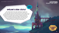 Size: 3520x1980 | Tagged: safe, g5, my little pony 2022 | core brand asset toolkit, official, opaline's dark castle