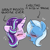 Size: 2200x2200 | Tagged: safe, artist:lou, starlight glimmer, trixie, g4, awkward, awkward moment, blushing, female, first time, gray background, high res, kissing, lesbian, reality ensues, ship:startrix, shipping, simple background