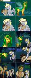 Size: 1502x3758 | Tagged: safe, artist:dapper-shiga, artist:sugar0612, derpy hooves, doctor whooves, queen chrysalis, time turner, oc, oc:tantamount, changedling, changeling, pony, lovestruck derpy, tantamount time turner, g4, purified chrysalis