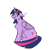 Size: 694x694 | Tagged: safe, artist:djdoublej, twilight sparkle, alicorn, pony, g4, chest fluff, cute, eyebrows, eyebrows visible through hair, female, simple background, sitting, smiling, solo, transparent background, twilight sparkle (alicorn)