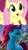 Size: 2160x3840 | Tagged: safe, edit, edited screencap, screencap, fluttershy, misty brightdawn, pegasus, pony, unicorn, g4, g5, my little pony: friendship is magic, my little pony: make your mark, my little pony: make your mark chapter 6, roots of all evil, sweet and smoky, spoiler:g5, cropped, crying, cute, female, high res, mare, misty and her heroine, mistybetes, rebirth misty, shyabetes, smiling, tears of joy