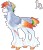 Size: 2208x2597 | Tagged: safe, artist:sleepy-nova, oc, oc only, oc:sonic boom, pegasus, pony, colored wings, high res, male, multicolored wings, simple background, solo, stallion, transparent background, wings