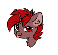 Size: 1323x1251 | Tagged: safe, artist:pesty_skillengton, oc, oc only, oc:hardy, alicorn, pony, :p, chest fluff, ear fluff, looking at you, male, simple background, solo, stallion, tongue out, transparent background